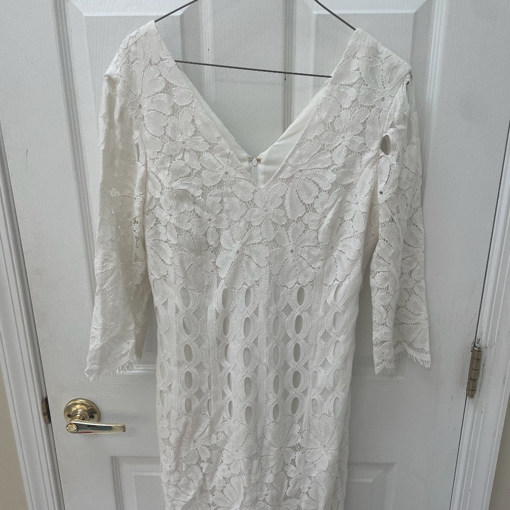 Lilly Pulitzer White Lace dress